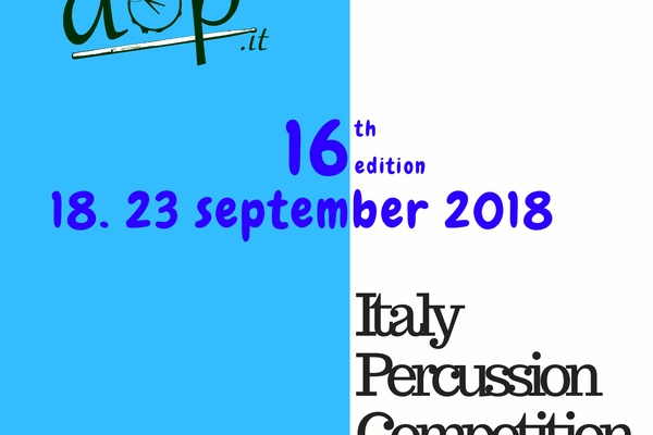 Italy Percussion Competition - 16th Edition